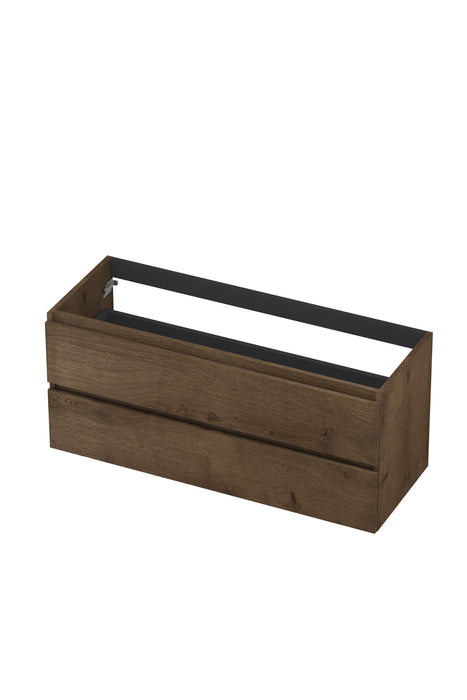 Ink onderkast - houten keerlijst - fineer ash grey - 2 laden - symmetrisch - 120x45cm - 1221452