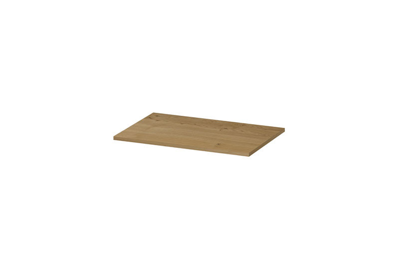 Ink Topdeck 45 topblad t.b.v. onderkast - 70x45x1,6cm - fineer - natur