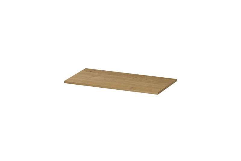 Ink Topdeck 40 topblad t.b.v. onderkast 80x40cm - fineer natur