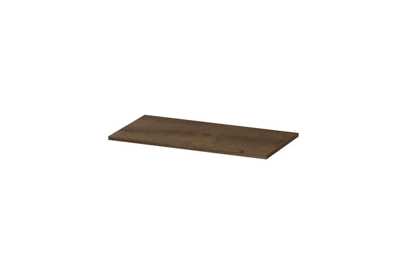 Ink Topdeck 40 topblad t.b.v. onderkast 80x40cm - fineer chocolate