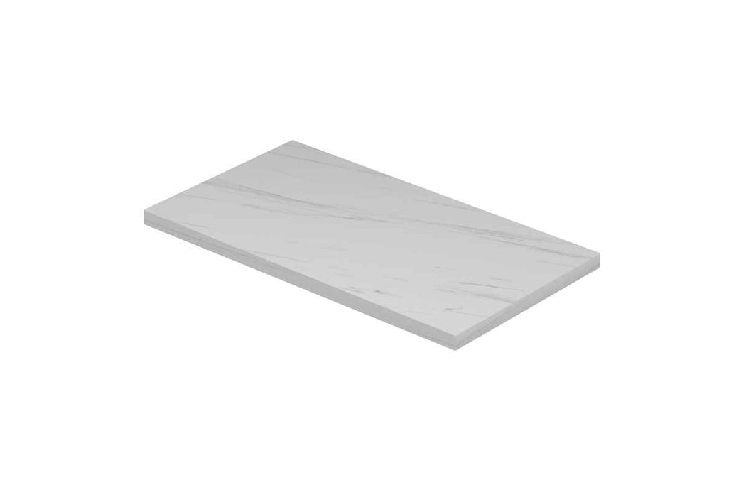 Ink Topdeck XS afdekplaat 40x22cm keramische slab - calacatta matt