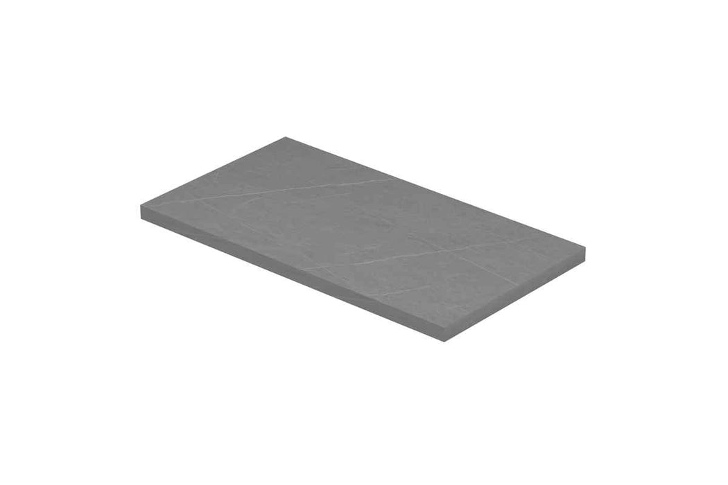 Ink Topdeck XS afdekplaat 40x22cm keramische slab - armani grey mat