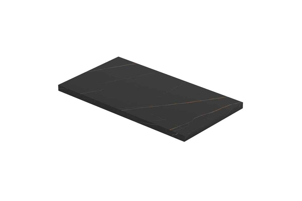Ink Topdeck XS afdekplaat 40x22cm keramische slab - lauren black matt