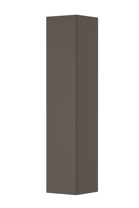 Ink Hoge kast 1 deur links/rechts greeploos - Mat taupe - 35x35x169cm - 1241155