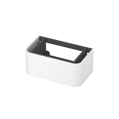 Ink Concept R afgeronde onderkast 1 lade - 80x45cm - glad - mat wit