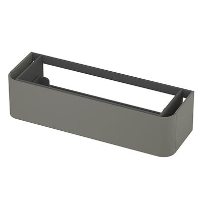 Ink Concept R afgeronde onderkast 1 lade - 140x45cm - glad - mat beton groen