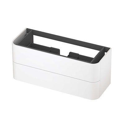 Ink Concept R afgeronde onderkast 2 lades - 120x45cm - glad - mat wit