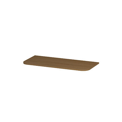 Ink Concept R topplaat fineer tbv afgeronde onderkast - 100x45cm - fineer light