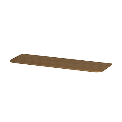 Ink Concept R topplaat fineer tbv afgeronde onderkast - 140x45cm - fineer light