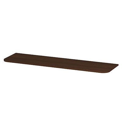 Ink Concept R topplaat fineer tbv afgeronde onderkast - 160x45cm - fineer shadow