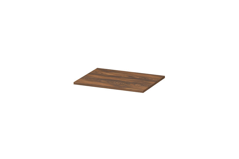 Ink Topdeck 45 topblad t.b.v. onderkast - 60x45x1,6cm - noten