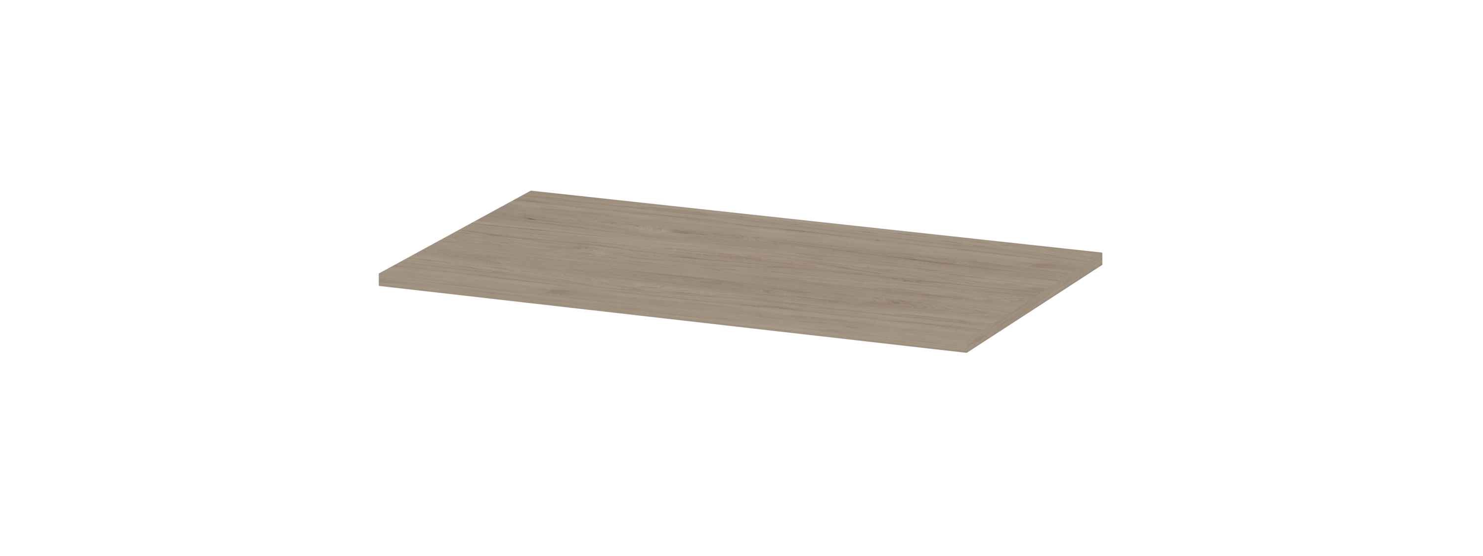 Ink Topdeck 40 topblad t.b.v. onderkast 80x40cm - ivoor eiken