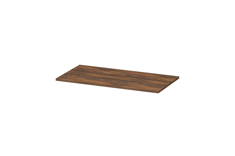 Ink Topdeck 45 topblad t.b.v. onderkast - 90x45x1,6cm - MFC - noten
