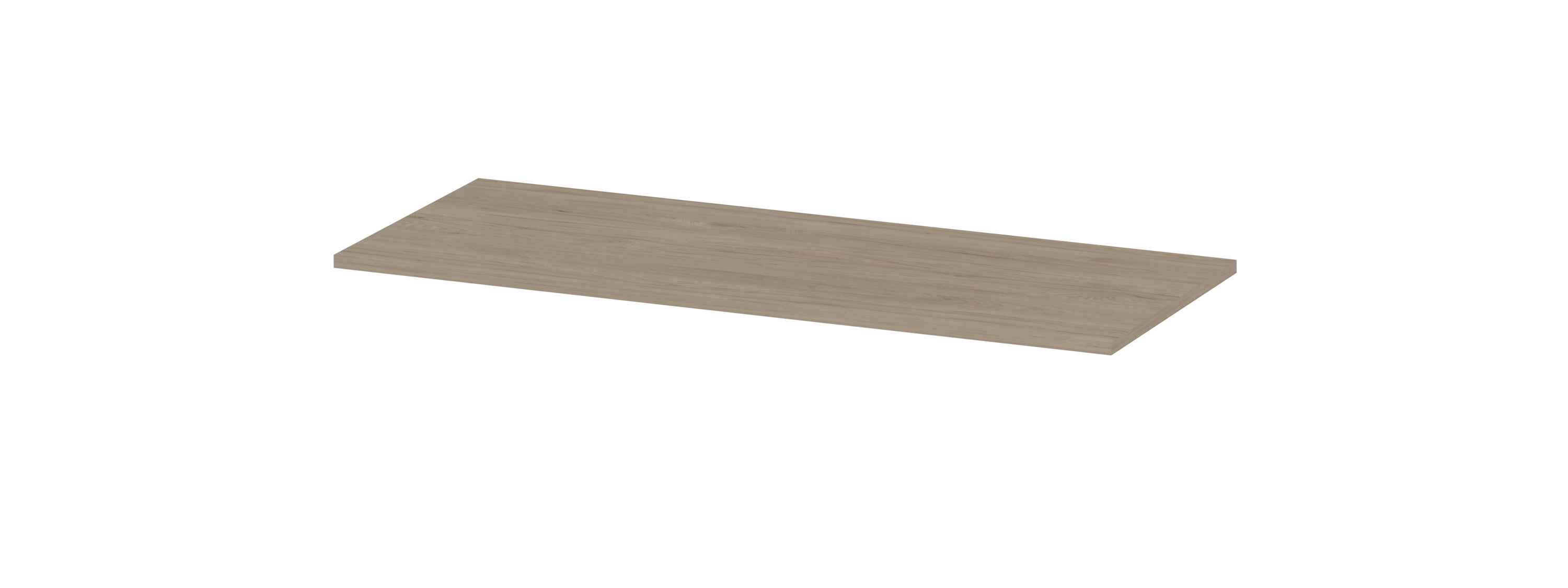 Ink Topdeck 40 topblad t.b.v. onderkast 100x40cm - ivoor eiken