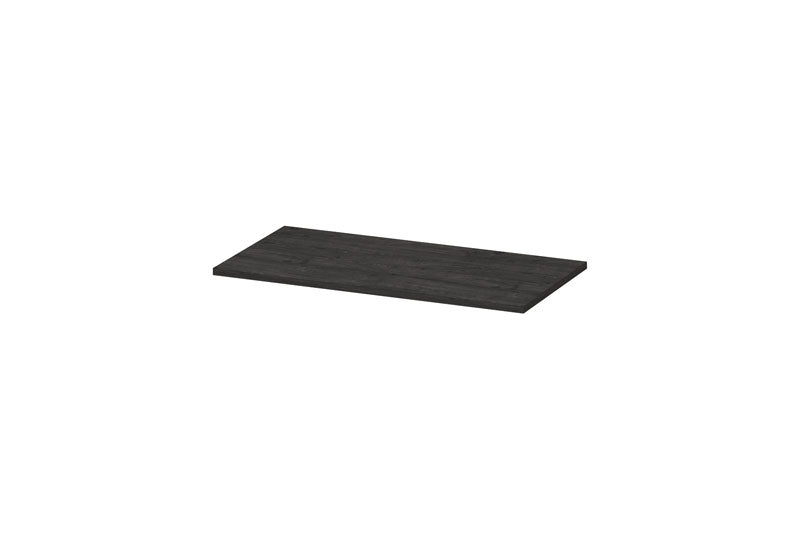 Ink Topdeck 40 topblad t.b.v. onderkast 80x40cm - houtskool eiken