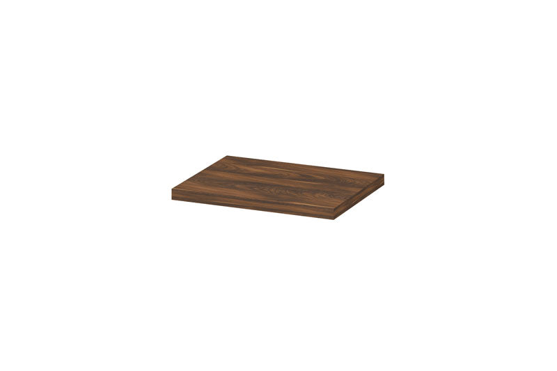 Ink Topdeck 45 topblad t.b.v. onderkast - 60x45x3,5cm - noten
