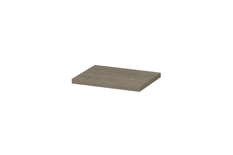 Ink Topdeck 45 topblad t.b.v. onderkast - 60x45x3,5cm - greige eiken