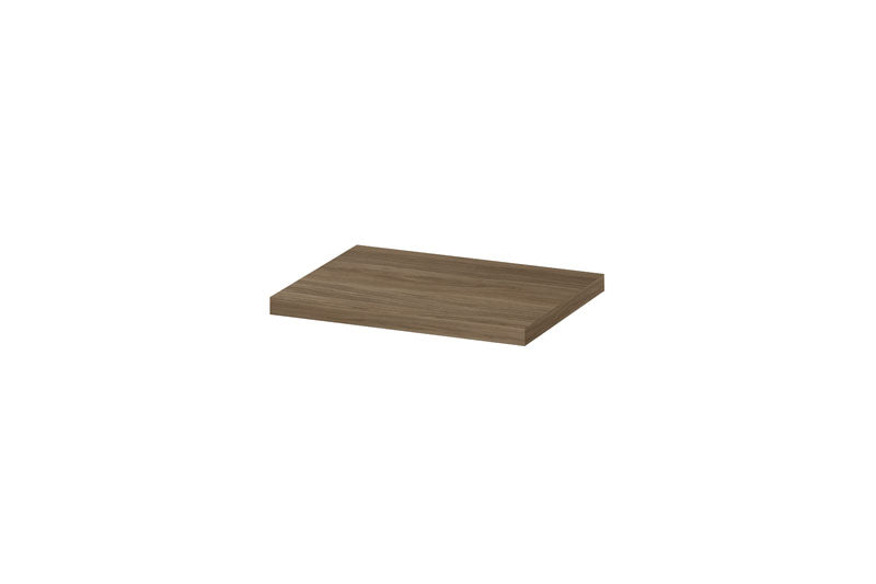 Ink Topdeck 45 topblad t.b.v. onderkast - 60x45x3,5cm - zuiver eiken