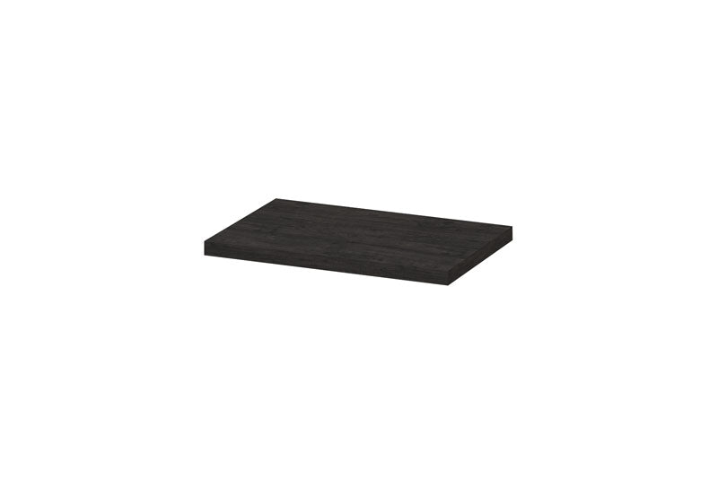 Ink Topdeck 45 topblad t.b.v. onderkast - 70x45x3,5cm - MFC - houtskool eiken