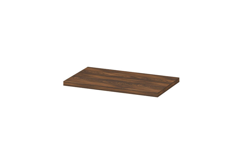 Ink Topdeck 45 topblad t.b.v. onderkast - 80x45x3,5cm - noten