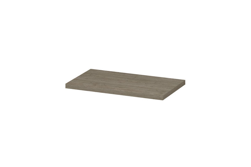 Ink Topdeck 45 topblad t.b.v. onderkast - 80x45x3,5cm - greige eiken