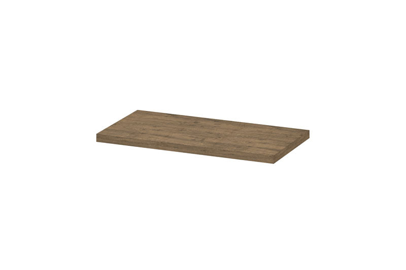 Ink Topdeck 45 topblad t.b.v. onderkast - 90x45x3,5cm - MFC - naturel eiken