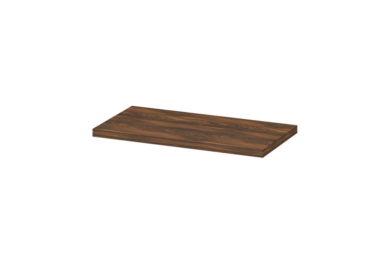 Ink Topdeck 45 topblad t.b.v. onderkast - 90x45x3,5cm - MFC - noten
