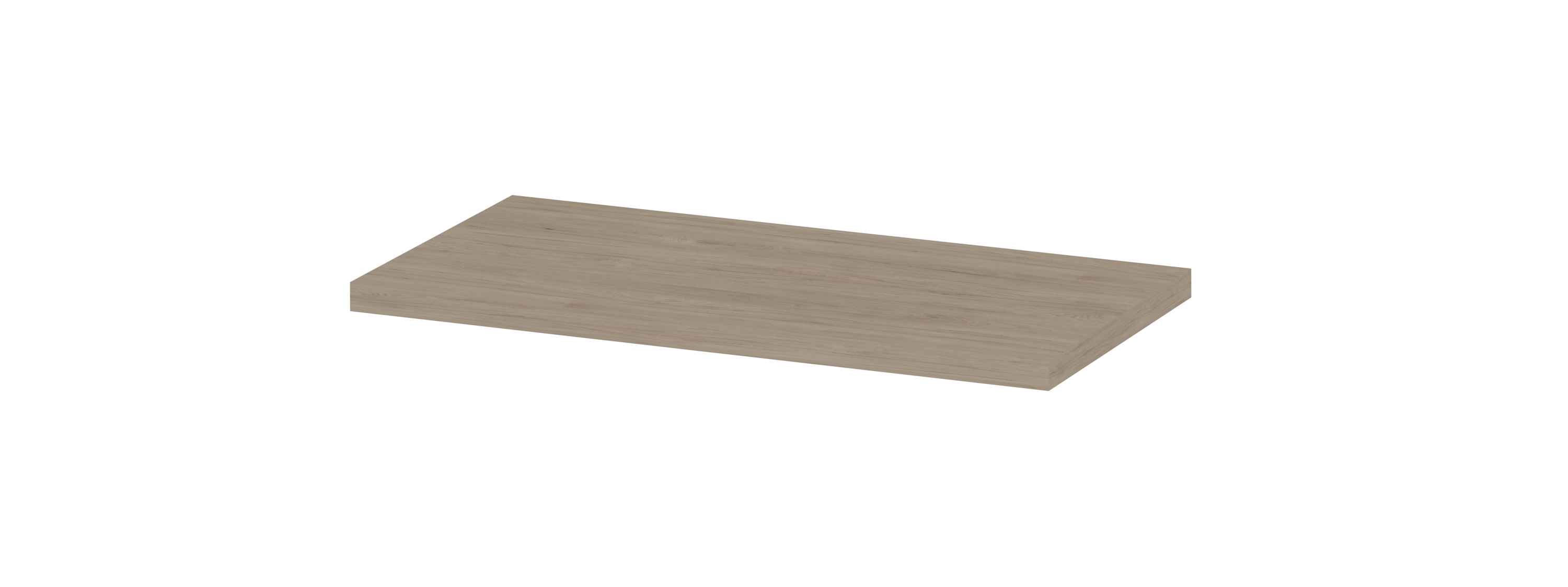 Ink Topdeck 45 topblad t.b.v. onderkast - 90x45x3,5cm - ivoor eiken