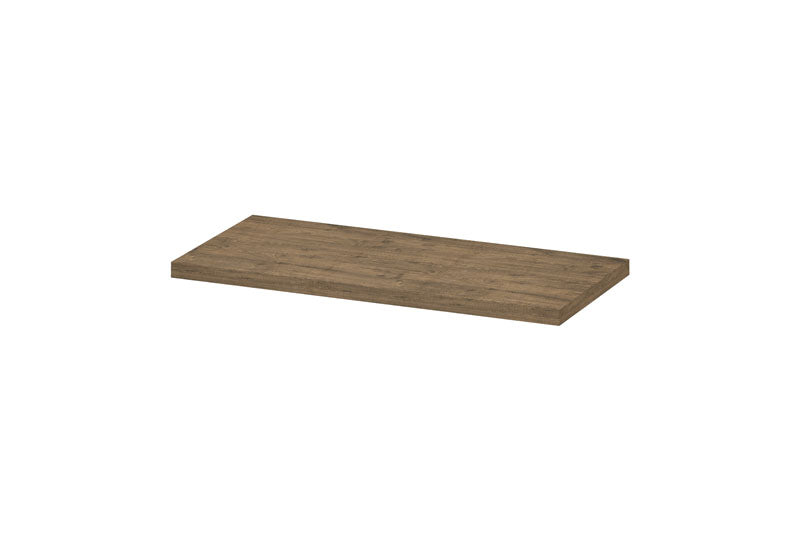 Ink Topdeck 45 topblad t.b.v. onderkast - 100x45x3,5cm - naturel eiken