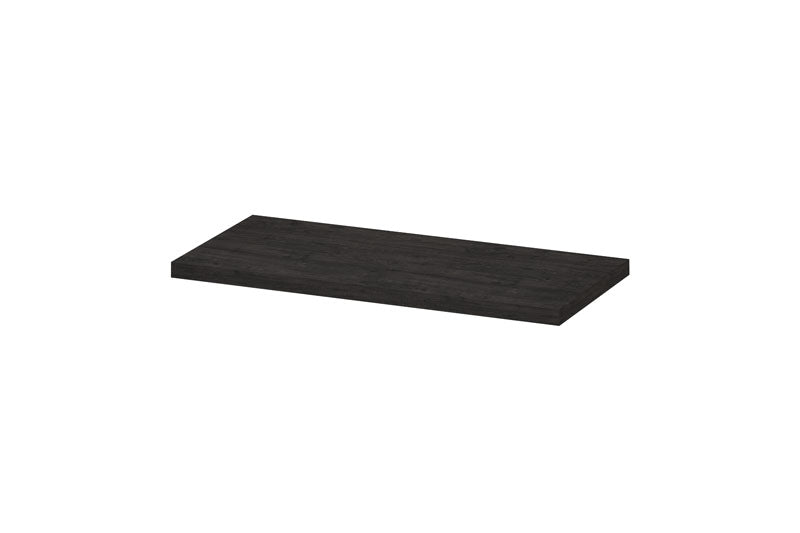 Ink Topdeck 45 topblad t.b.v. onderkast - 100x45x3,5cm - houtskool eiken