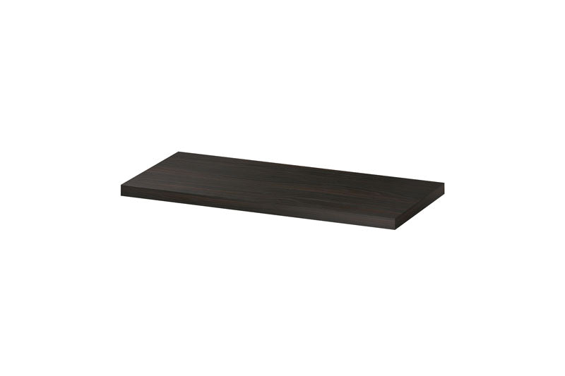 Ink Topdeck 45 topblad t.b.v. onderkast - 100x45x3,5cm - intens eiken