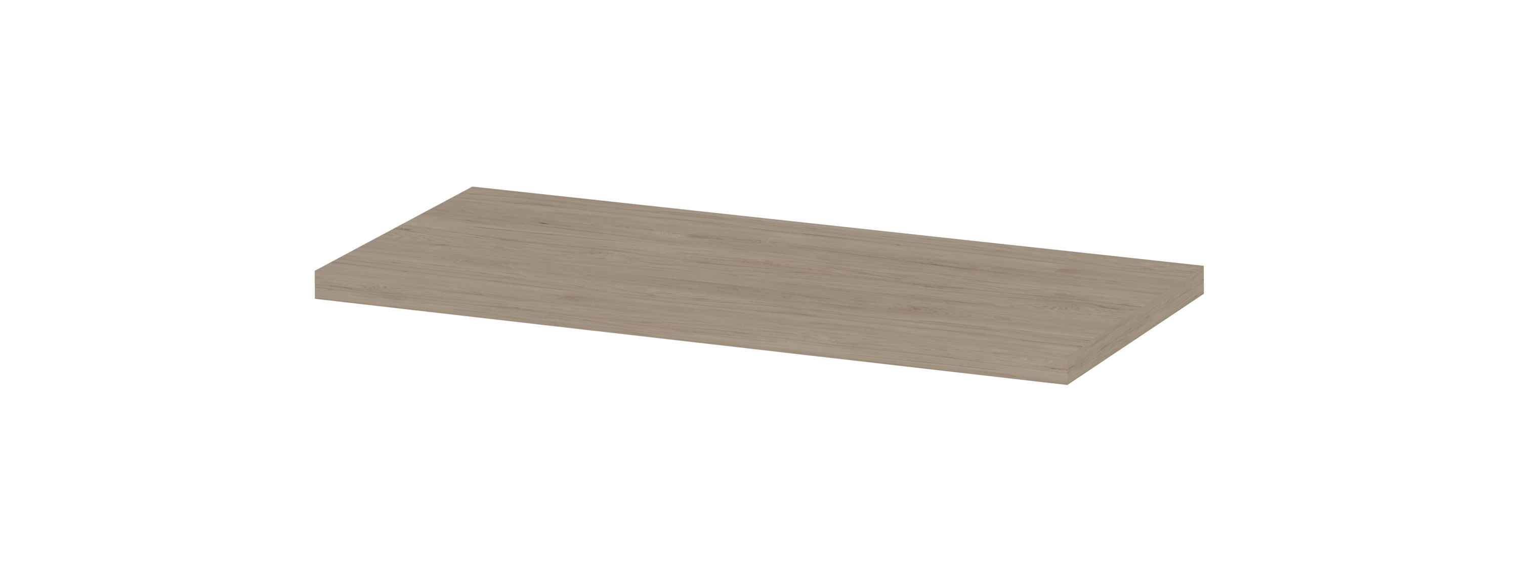 Ink Topdeck 45 topblad t.b.v. onderkast - 100x45x3,5cm - ivoor eiken