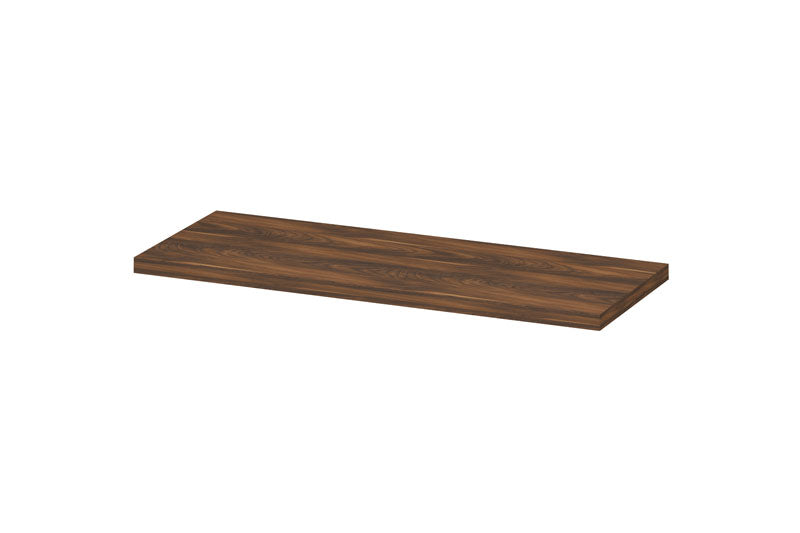 Ink Topdeck 45 topblad t.b.v. onderkast - 120x45x3,5cm - noten