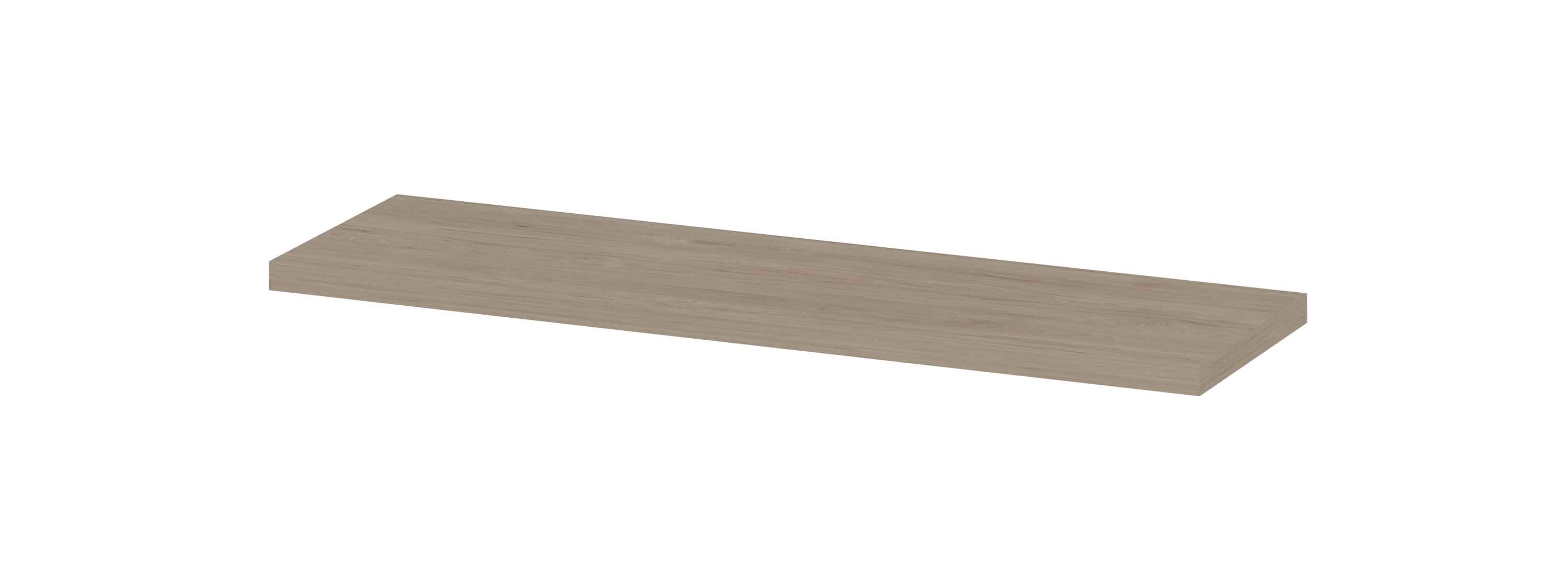 Ink Topdeck 45 topblad t.b.v. onderkast - 120x45x3,5cm - ivoor eiken