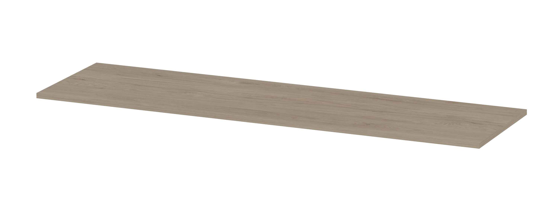 Ink Topdeck 45 topblad t.b.v. onderkast - 160x45x3,5cm - MFC - ivoor eiken