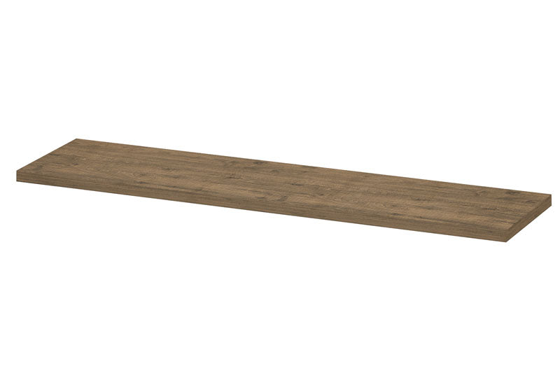 Ink Topdeck 45 topblad t.b.v. onderkast - 180x45x3,5cm - MFC - naturel eiken