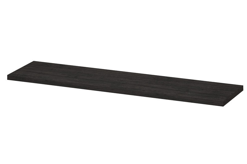 Ink Topdeck 45 topblad t.b.v. onderkast - 180x45x3,5cm - houtskool eiken