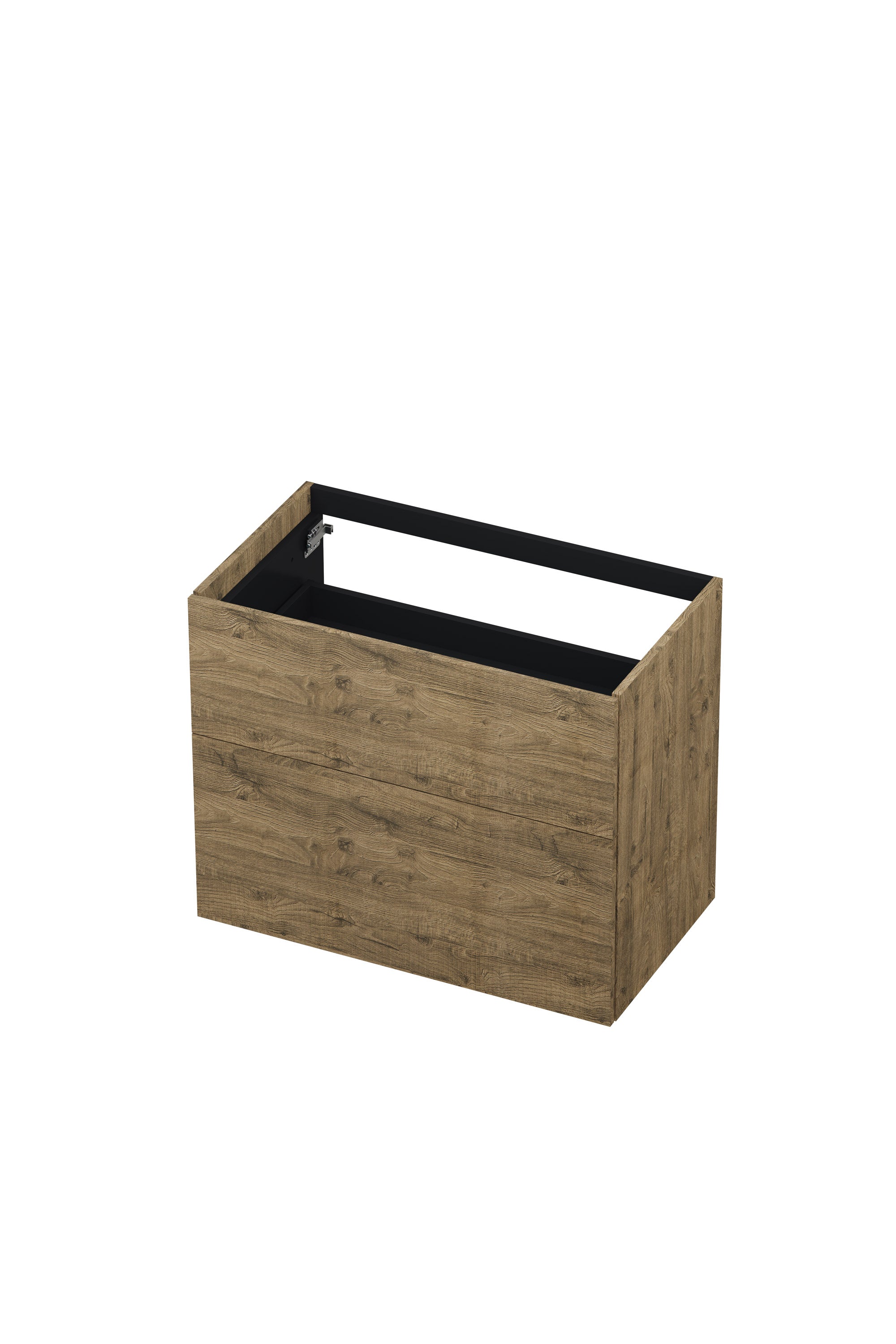 Ink onderkast 80x45cm - push to open - 2 lades - naturel eiken