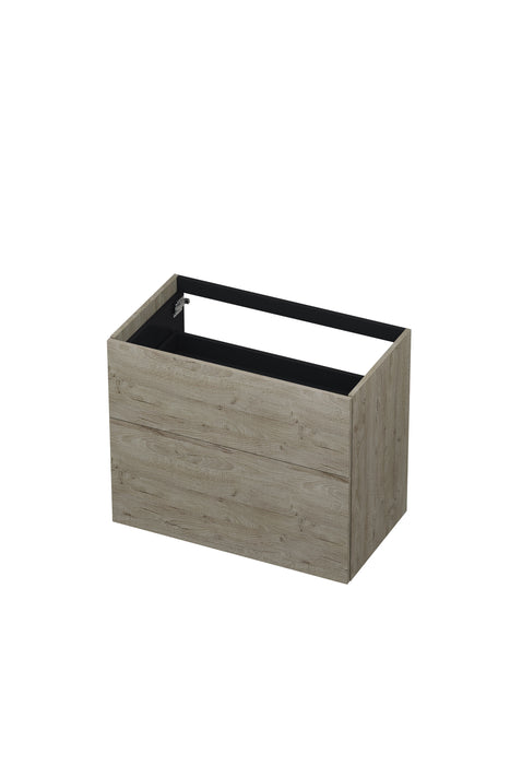 Ink onderkast 80x45cm - push to open - 2 lades - greige eiken