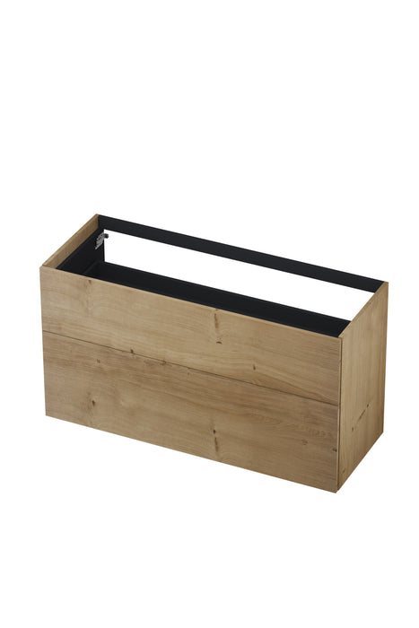 Ink onderkast - push to open - 2 laden - Fineer Ash grey - 100x45cm - 1259127