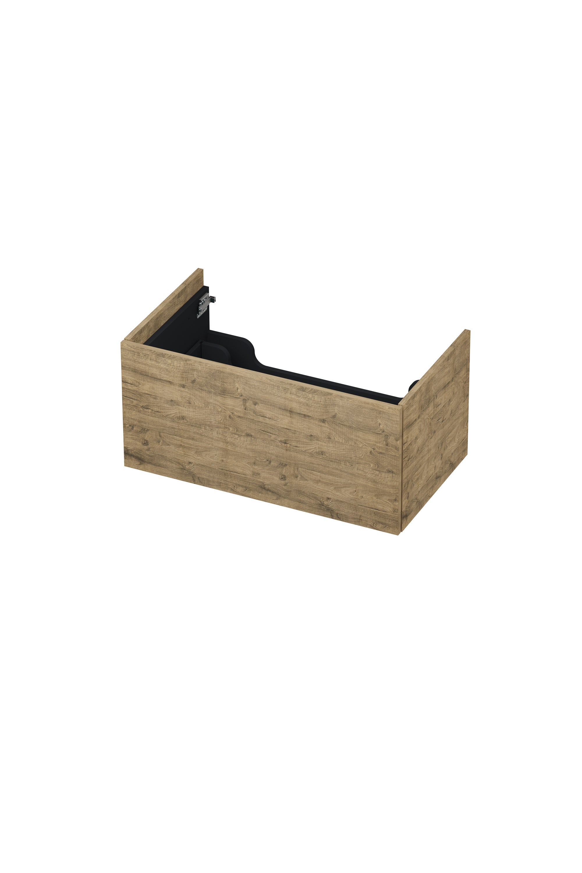 Ink onderkast 80x45cm - push to open - 1 lade - naturel eiken