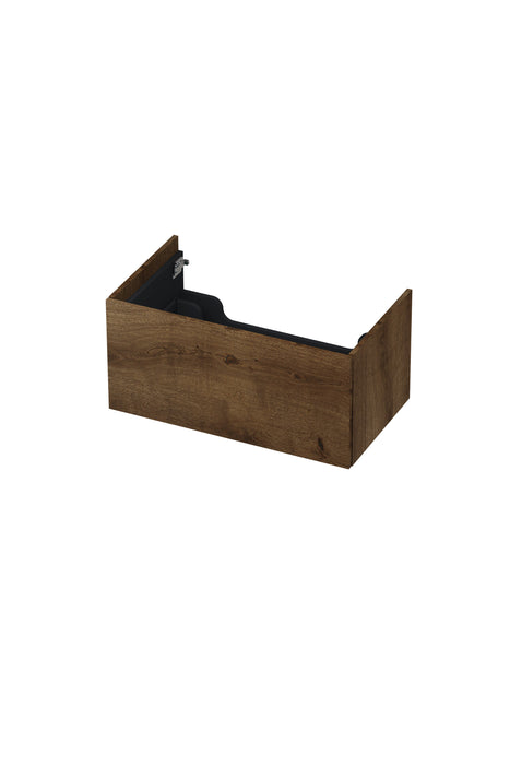 Ink onderkast 80x45cm - push to open - 1 lade - fineer chocolate
