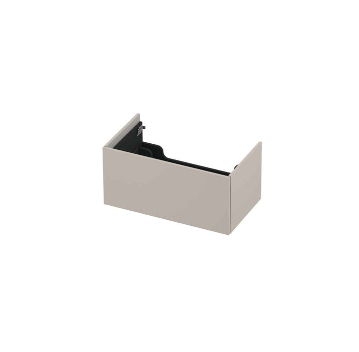 Ink onderkast 80x45cm - push to open - 1 lade - mat kasjmier grijs
