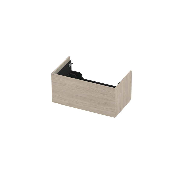 Ink onderkast 80x45cm - push to open - 1 lade - ivoor eiken