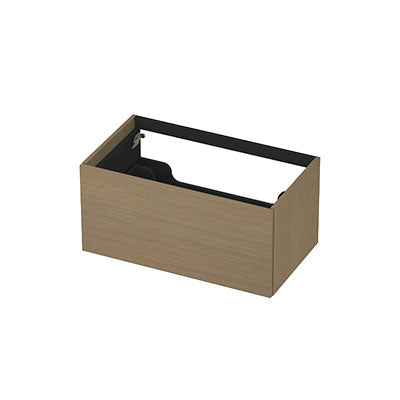 Ink onderkast 80x45cm - push to open - 1 lade - olijf eiken