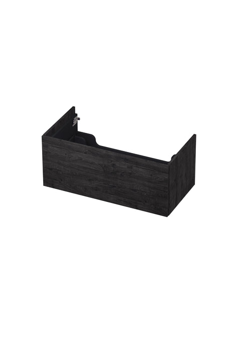 Ink onderkast 90x45cm - push to open - 1 lade - houtskool eiken