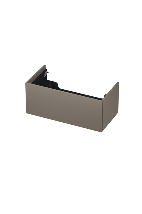 Ink onderkast 90x45cm - push to open - 1 lade - mat taupe