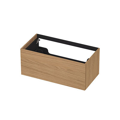 Ink onderkast 90x45cm - push to open - 1 lade - blank eiken