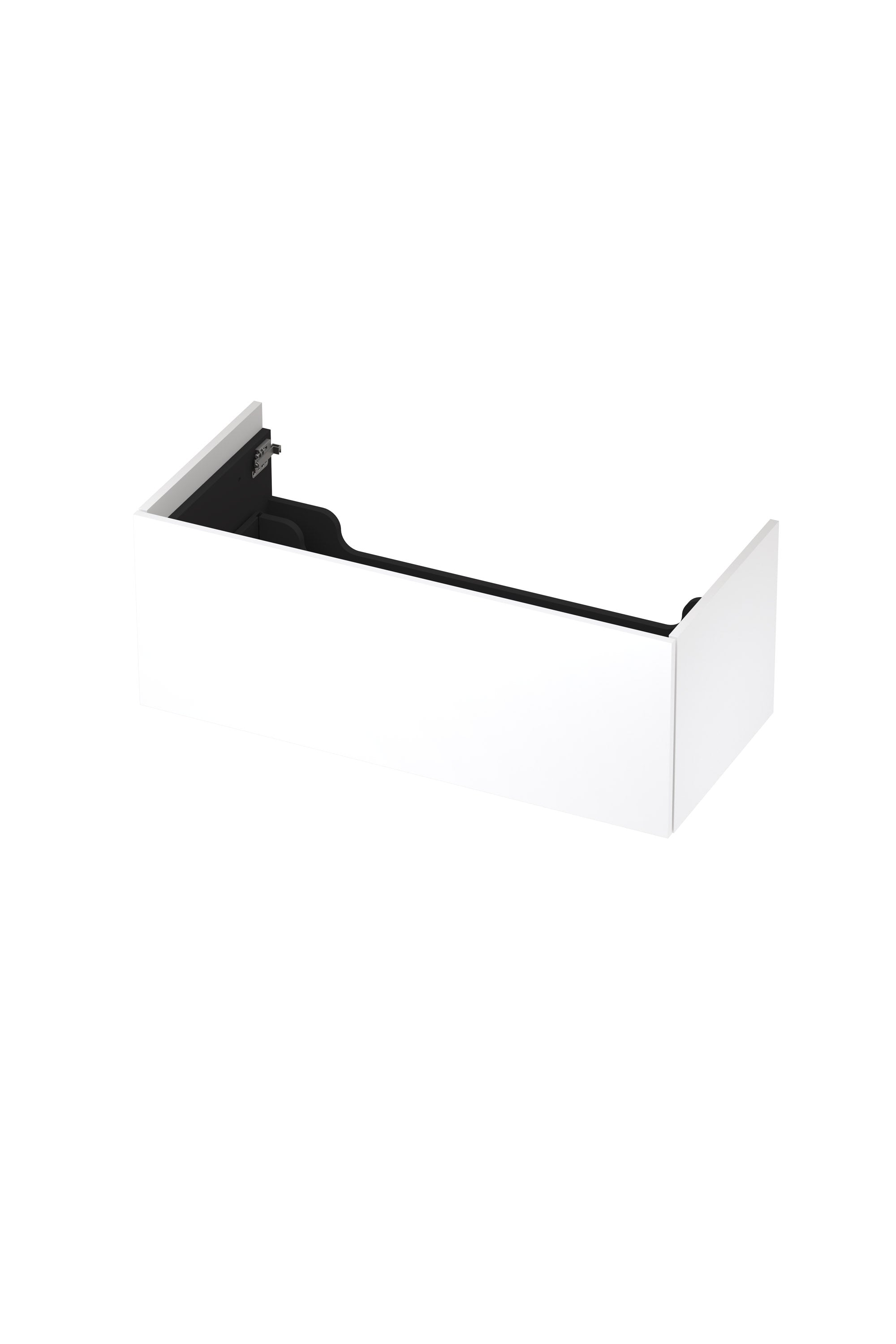 Ink onderkast 100x45cm - push to open - 1 lade - mat wit