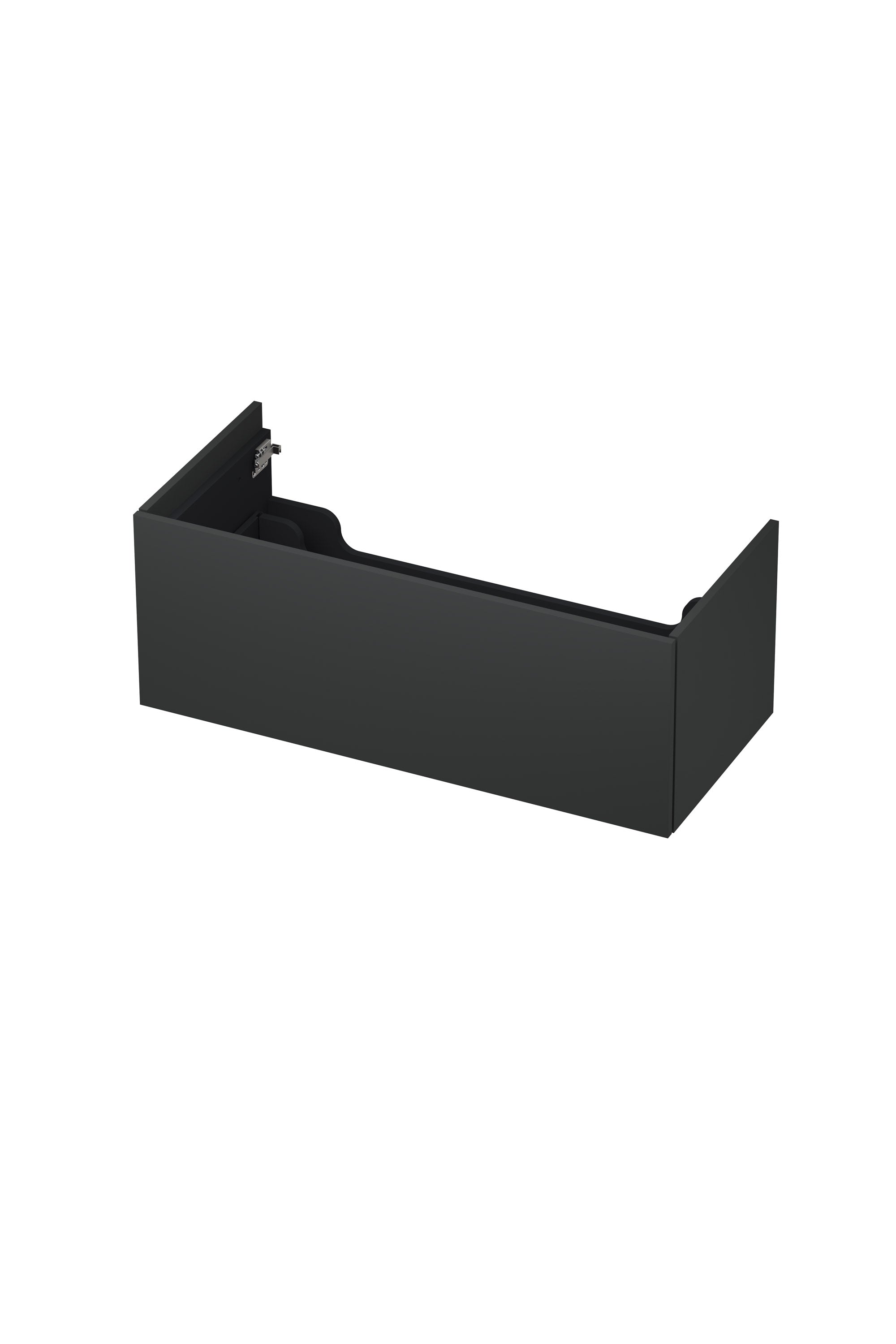 Ink onderkast 100x45cm - push to open - 1 lade - mat antraciet
